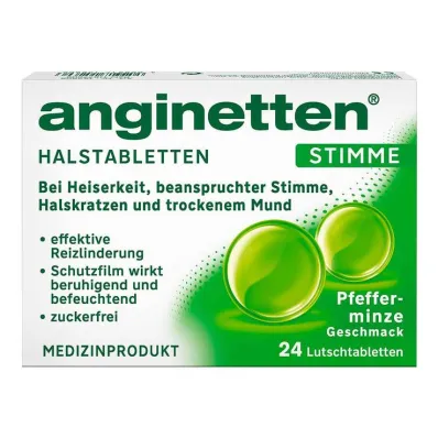 Anginette stemmepastiller, 24 stk