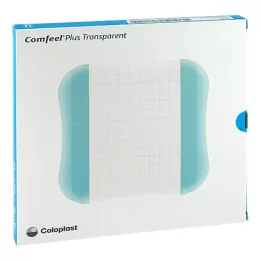 COMFEEL Plus Transparent Hydrocolloid Connector 15x15 cm, 5 stk