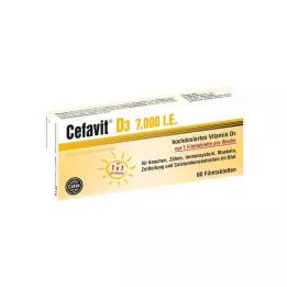 CEFAVIT D3 7.000 IE filmovertrukne tabletter, 60 stk
