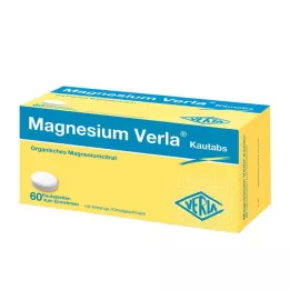 MAGNESIUM VERLA Tyggetabletter, 60 stk