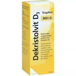 DEKRISTOLVIT D3 800 IE dråber, 10 ml