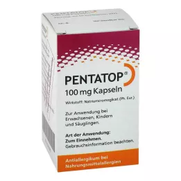 PENTATOP 100 mg kapsler, hårde kapsler, 50 stk