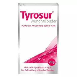 TYROSUR Sårhelende pulver, 20 g