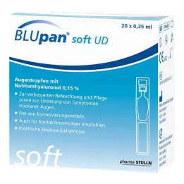 BLUPAN bløde UD øjendråber, 20X0,35 ml