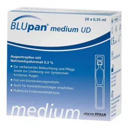 BLUPAN medium UD øjendråber, 20X0,35 ml