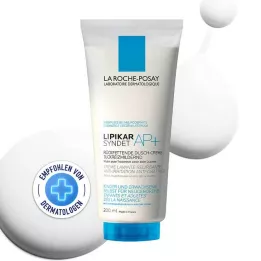 ROCHE-POSAY Lipikar Syndet AP+ rensecreme gel, 200 ml