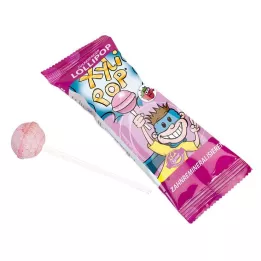 MIRADENT XyliPOP Lolli Tandpleje Lollipop Jordbær, 1X6 g
