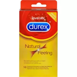 DUREX Natural Feeling kondomer, 10 stk