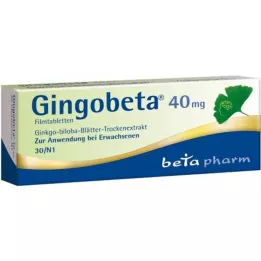 GINGOBETA 40 mg filmovertrukne tabletter, 30 stk