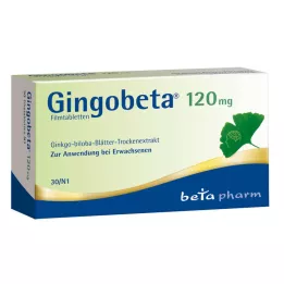 GINGOBETA 120 mg filmovertrukne tabletter, 30 stk