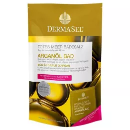 DERMASEL Dødehavsbadesalt+arganolie, 1 stk