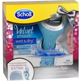 SCHOLL Fløjlsglat Pedi våd &amp; tør VP16, 1 stk