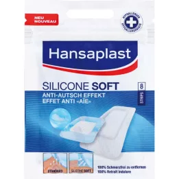 HANSAPLAST Silikone Soft Strips 2 størrelser, 8 stk