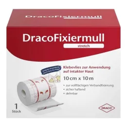 Draco fikseringsgaze stretch 15 cm x 10 m, 1 stk