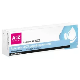 ACICLOVIR AbZ forkølelsessårscreme, 2 g
