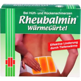 RHEUBALMIN Varmebælte, 3 stk