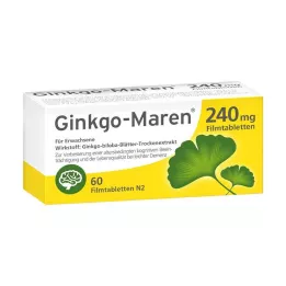 GINKGO-MAREN 240 mg filmovertrukne tabletter, 60 stk