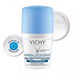 VICHY DEO Roll-on Mineral 48h uden aluminium, 50 ml