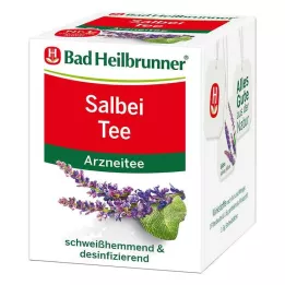 BAD HEILBRUNNER Sage te filterpose, 8X1,6 g