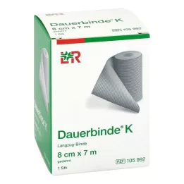 DAUERBINDE stærk 8 cmx7 m, 1 stk