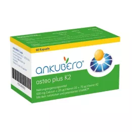 ANKUBERO osteo plus K2 kapsler, 60 stk