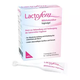 LACTOFEM Lactic Acid Treatment Vaginal Gel, 7X5 ml