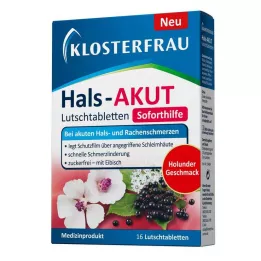 KLOSTERFRAU Hals-AKUT Pastiller, 16 stk