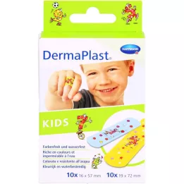 DERMAPLAST KIDS Gipsstrimler 2 størrelser, 20 stk