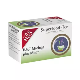 H&amp;S Moringa plus mint filterpose, 20X2,3 g