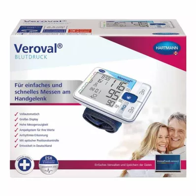 VEROVAL Håndledsblodtryksmåler, 1 stk