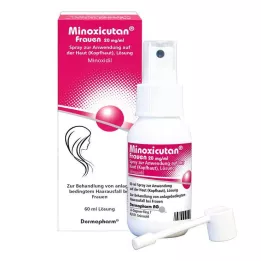 MINOXICUTAN Kvinder 20 mg/ml spray, 60 ml