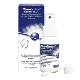 MINOXICUTAN Mænd 50 mg/ml spray, 60 ml