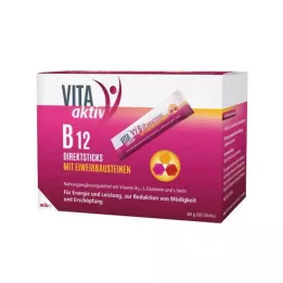 VITA AKTIV B12 direkte sticks med proteinbyggesten, 60 stk