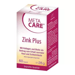 META-CARE Zink+ kapsler, 60 stk