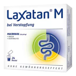 LAXATAN M Granulat til fremstilling af suspension til oral administration, 24 stk