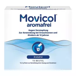 MOVICOL aromafrit pulver til oral brug MP, 10 stk