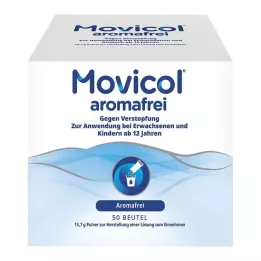 MOVICOL aromafrit pulver til oral brug MP, 50 stk