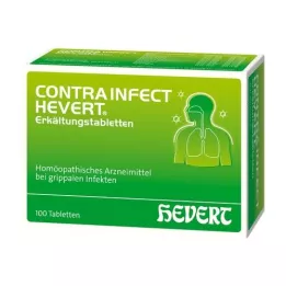 CONTRAINFECT Hevert koldtabletter, 100 stk