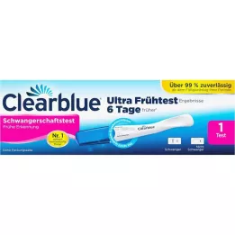 CLEARBLUE Graviditetstest tidlig detektion, 1 stk