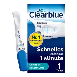 CLEARBLUE Graviditetstest hurtig detektion, 1 stk
