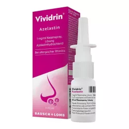 VIVIDRIN Azelastin 1 mg/ml næsesprayopløsning, 10 ml