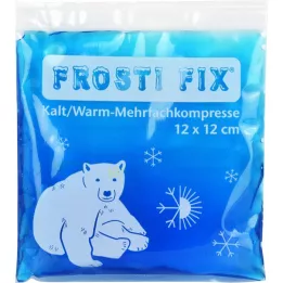 KALT-WARM Kompress FrostiFix 12x12 cm blå, 1 stk
