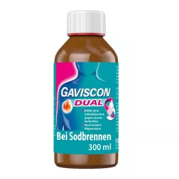 GAVISCON Dobbelt 500mg/213mg/325mg oral suspension, 300 ml