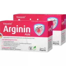 VASCORIN Arginine Plus kapsler, 240 stk