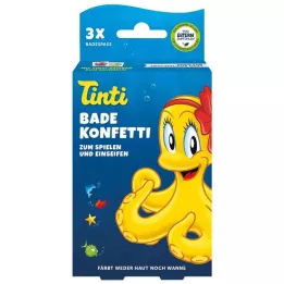 TINTI Badekonfettipakke med 3, 3X6 g