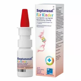SEPTANASAL til børn 0,5 mg/ml + 50 mg/ml nasal suppositorium, 10 ml