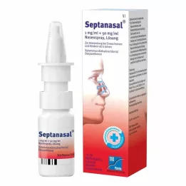 SEPTANASAL 1 mg/ml + 50 mg/ml næsespray, 10 ml
