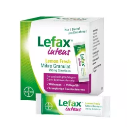 LEFAX intens Lemon Fresh Micro Granul.250 mg Sim., 50 stk