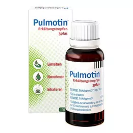 PULMOTIN Kolde dråber 3plus, 20 ml