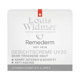 WIDMER Remederm ansigtscreme UV 20 let parfumeret, 50 ml